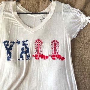 American Flag Inspired Country T-shirt